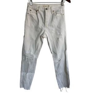 Levis‎ Premium White Wedgie Jeans Sz 26